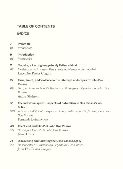 Índice / Table of Contents